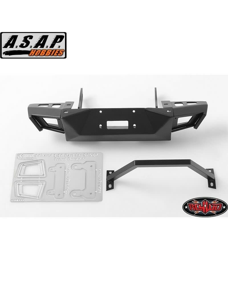 RC4WD RC4VVV-C0257 METAL FRONT BUMPER FOR SCX1O I & II