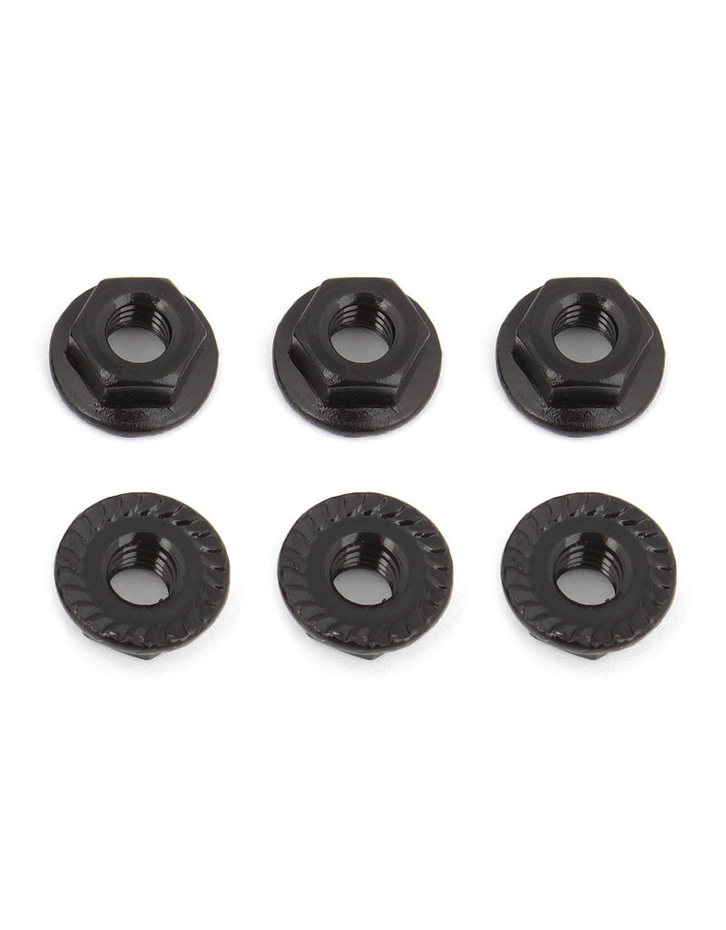 TEAM ASSOCIATED ASC91738 M4 SERRATED NUT STEEL