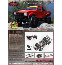 RC4WD RC4Z-RTR0034 MARLIN CRAWLER TRAIL FINDER 2 RTR W/ MOJAVE BODY II