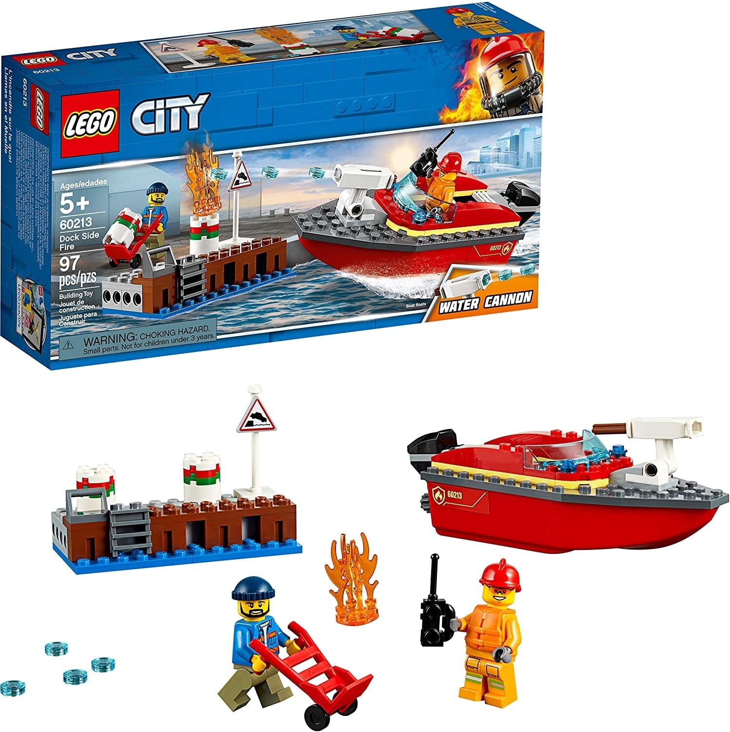 LEGO 60213 CITY DOCK SIDE FIRE