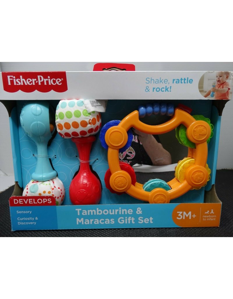 Fisher-Price Tambourine & Maracas Gift Set