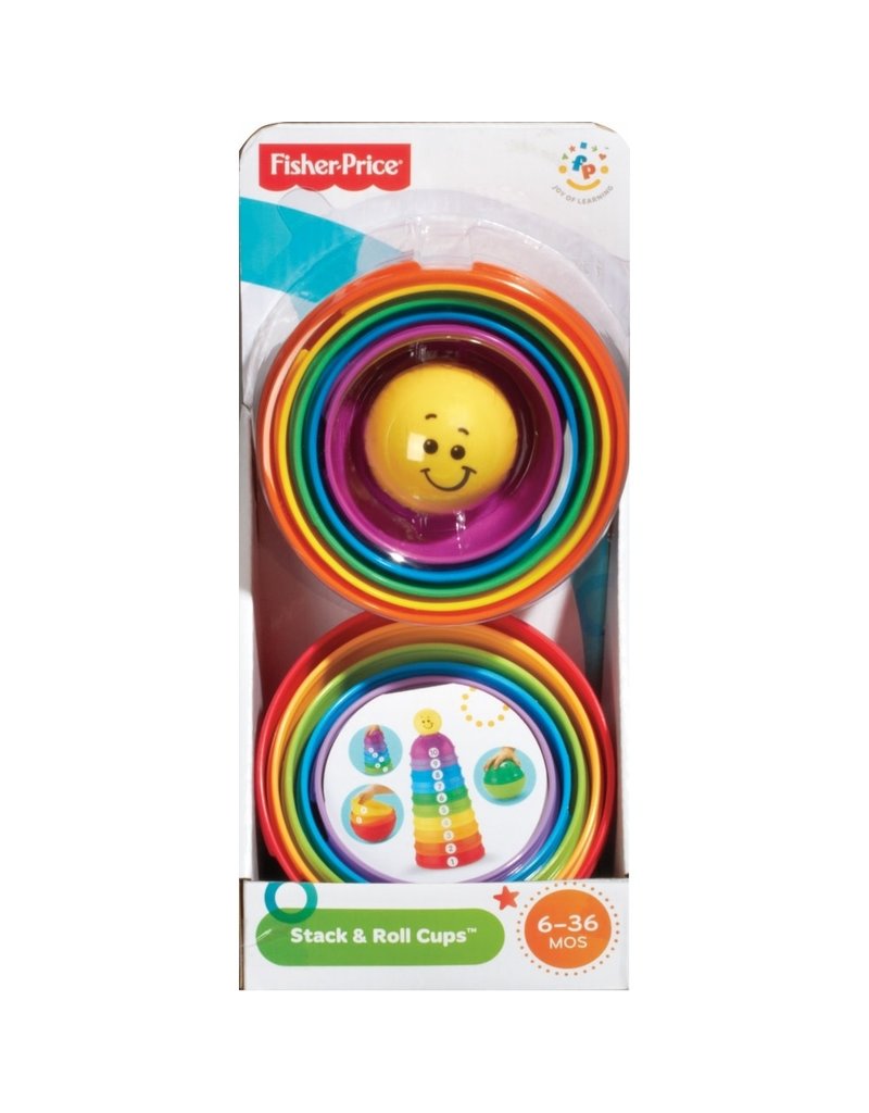 FISHER PRICE FP K7166 STACK & ROLL CUPS
