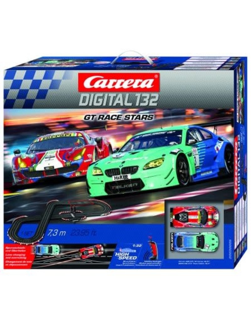 CARRERA CRA20030005 DIGITAL 132 GT RACE STARS SET