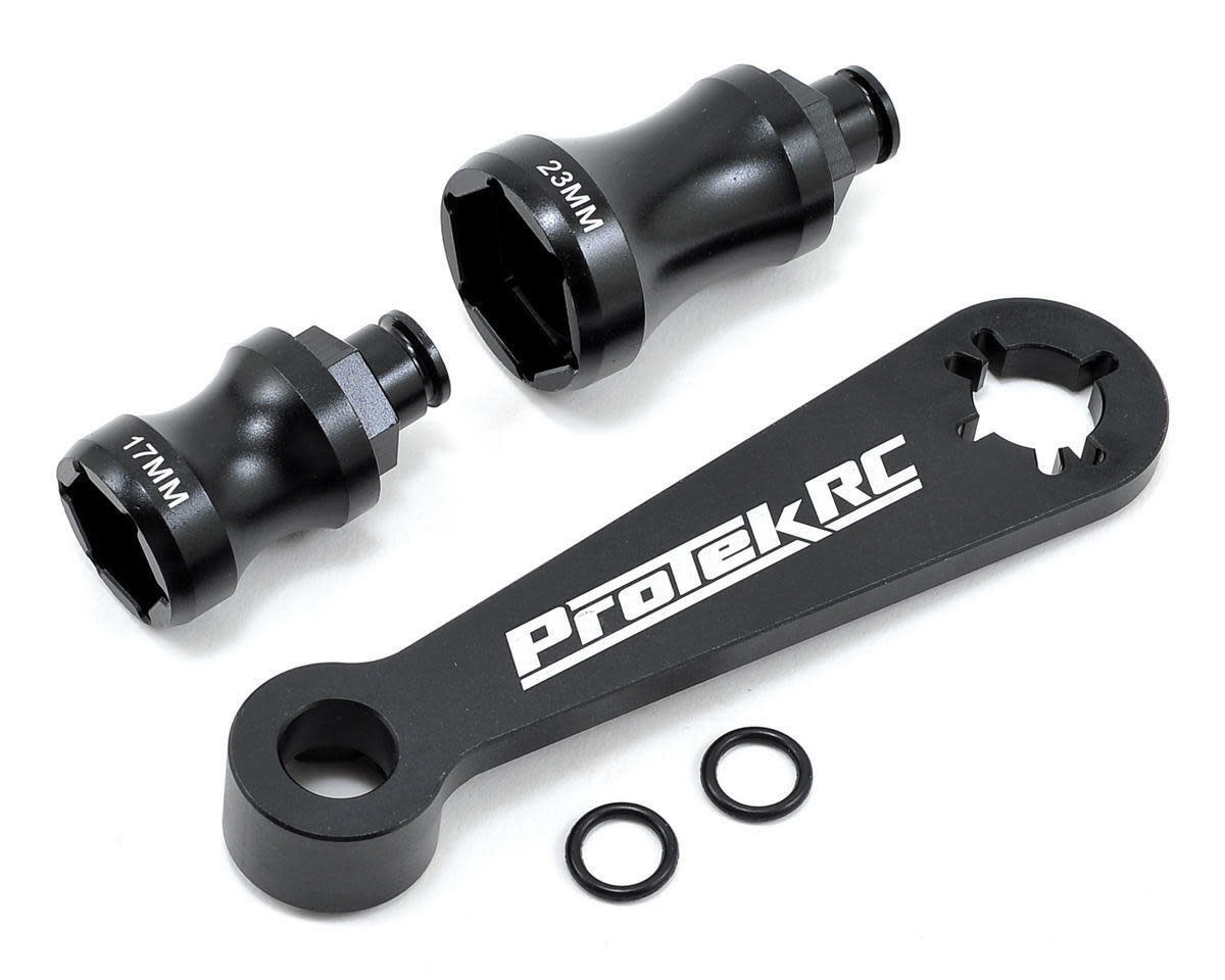 PTK-2024 ALUMINUM HEX WHEEL AND FLYWHEEL WRENCH 17MM 23MM