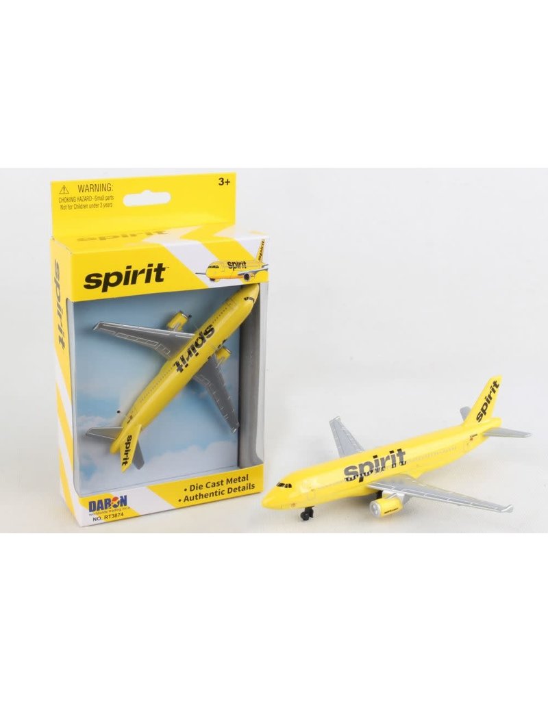 REALTOY RT3874 SPIRIT AIRLINES SINGLE AIRPLANE