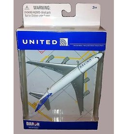 REALTOY RT6264-2 UNITED AIRLINES 747 PLANE