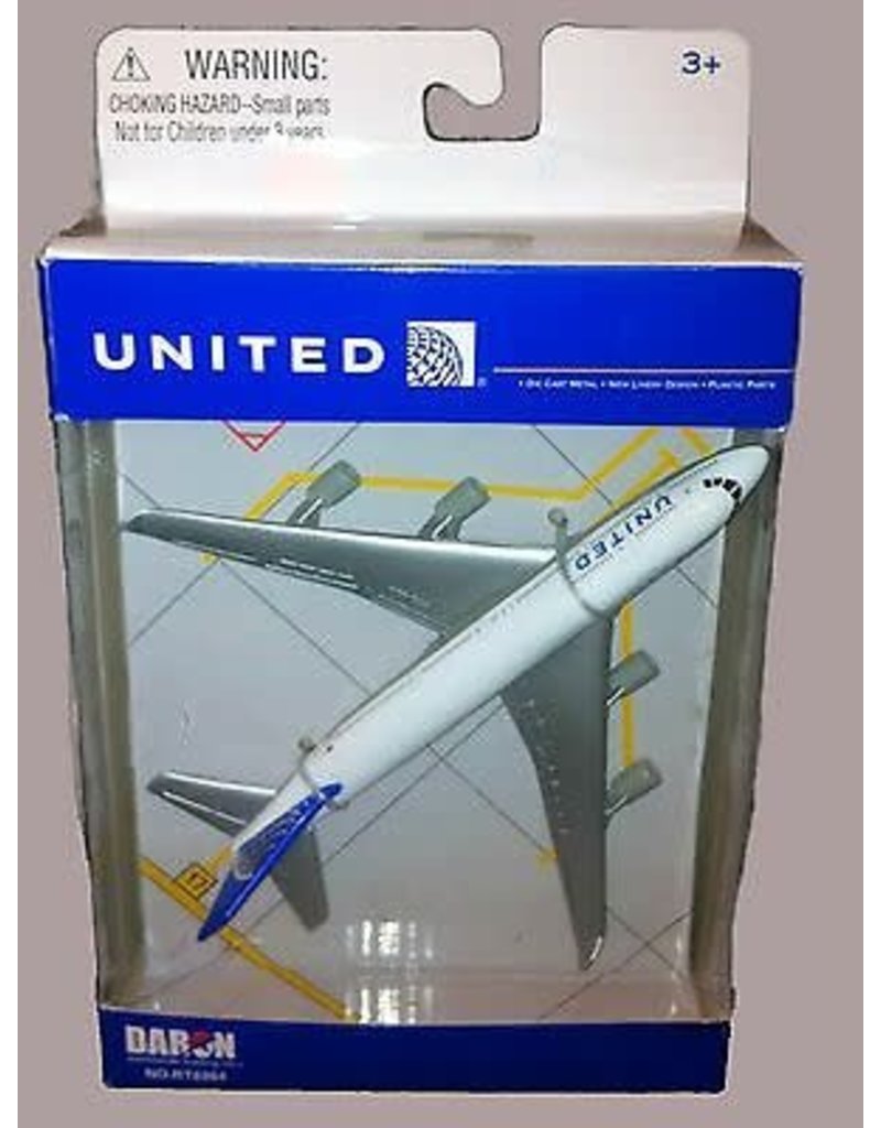 REALTOY RT6264-2 UNITED AIRLINES 747 PLANE
