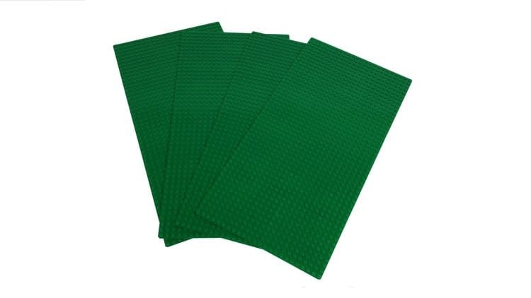 IMX40001 48x24 BRICK BASEPLATE GREEN