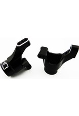 HOT RACING HRALTN2201 ALUMINUM REAR KNUCKLE SET FOR TRAXXAS LATRAX, RALLY, SST AND TETON