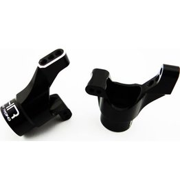 HOT RACING HRALTN2201 ALUMINUM REAR KNUCKLE SET FOR TRAXXAS LATRAX, RALLY, SST AND TETON