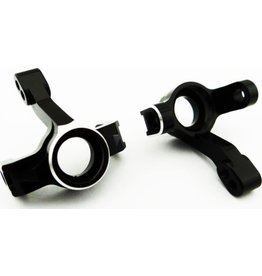 HOT RACING HRALTN2101 ALUMINUM STEERING KNUCKLE SET FOR TRAXXAS LATRAX, RALLY, SST AND TETON