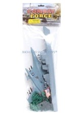 IMEX IMX41161 BATTLE SHIP AND F16 PLAY SET