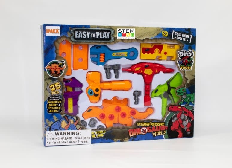 IMX14716 25PCS DINOSAUR TOOL KIT
