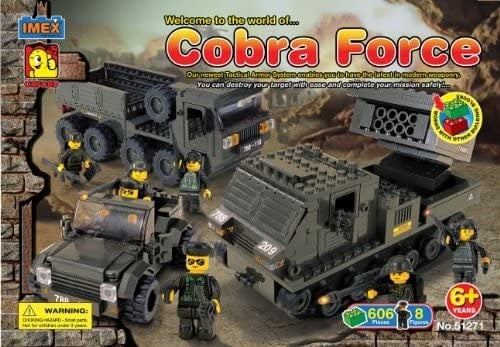 IMX51271 NEW COBRA MILITARY SERIES 606 PCS