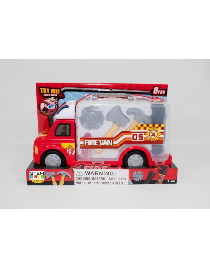 IMEX IMX14713 8 PCS FIRE TRUCK REPAIR SET