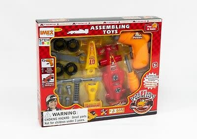 IMX14709 F1 RACING CAR TAKES APART
