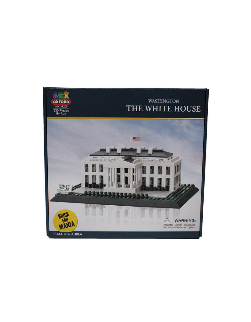 OXFORD IMX38200 WHITE HOUSE CONSTRUCTION SET 930 PCS