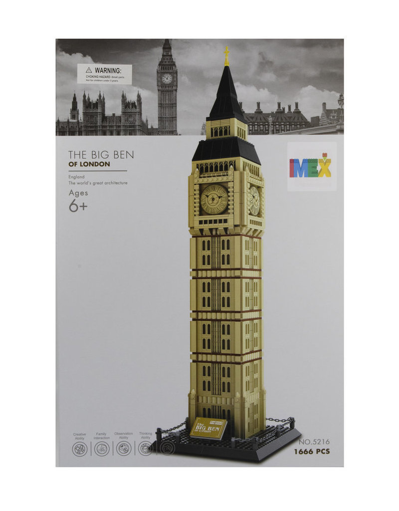 WANGE WAG5216 THE BIG BEN OF LONDON BLOCK SET