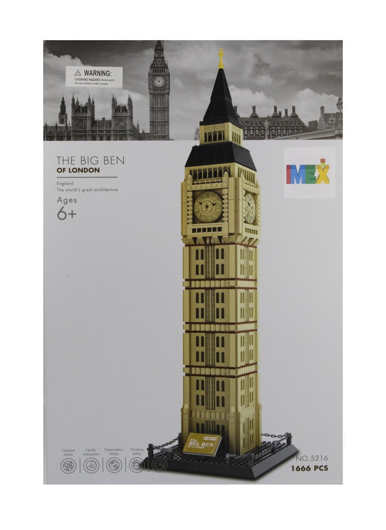 WAG5216 THE BIG BEN OF LONDON BLOCK SET