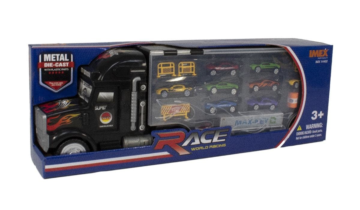 IMX14402 1/22 DIECAST CARS WITH TRAILER
