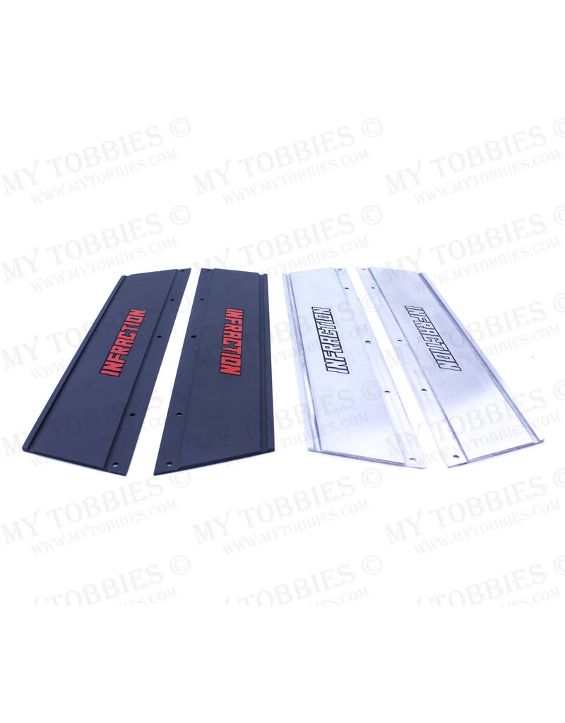 STUPID RC MTSTP1123 INFRACTION SIDE SKIRT (BLANK/NO LETTERING) (V2 STP1172)