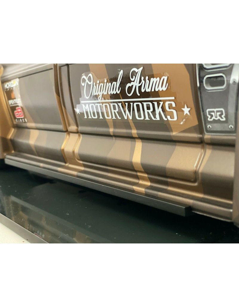 STUPID RC MTSTP1123 INFRACTION SIDE SKIRT (BLANK/NO LETTERING) (V2 STP1172)