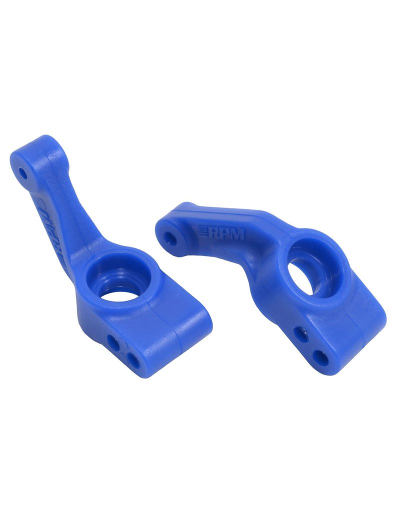 RPM RC PRODUCTS RPM80385 BLUE REAR BEARING CARRIERS FOR RUSTLER STAMPEDE 5x11M BEARINGS NOT INCLUDED