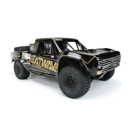 PROLINE RACING PRO354718 PAINTED PRE CUT 67 FORD F-100 BLACK DESERT RACER