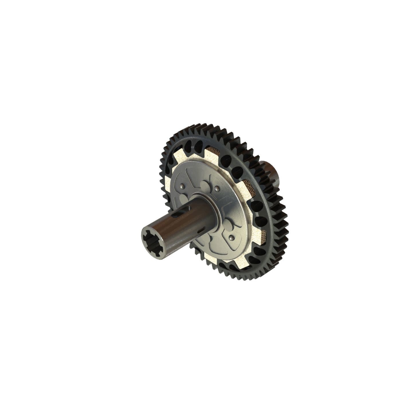 ARA310948 - Steel 57T Slipper Set 0.8 Mod