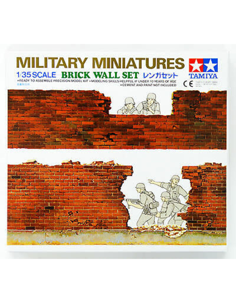 TAMIYA TAM35028 1/35 BRICK WALL SET PLASTIC MODEL KIT