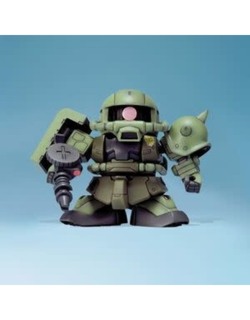 BANDAI BAS1103330 BB SENSHI SD #218 MS-06F ZAKU II "MOBILE SUIT GUNDAM" MODEL KIT