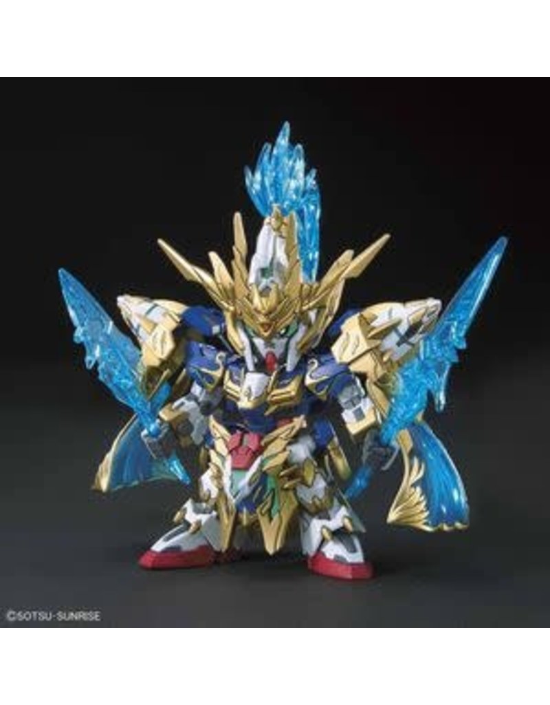 BANDAI BAN2471940 SD #07 ZHAO YUN 00 GUNDAM & BLUE DRAGON DRIVE "SANGOKU SOKETSUDEN" PLASTIC MODEL KIT