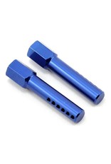 STRC SPTST1914B ALUMINUM FRONT BODY POSTS FOR TRAXXAS SLASH, RUSTLER 2WD (2)