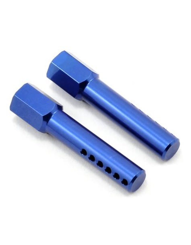 STRC SPTST1914B ALUMINUM FRONT BODY POSTS FOR TRAXXAS SLASH, RUSTLER 2WD (2)