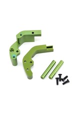 STRC SPTST3677G ALUMINUM REAR MOTOR GUARD FOR TRAXXAS 2WD: GREEN