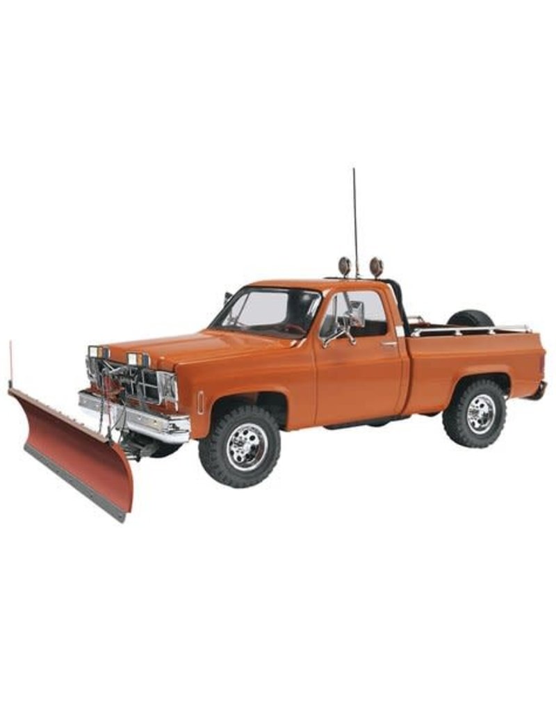 REVELL RMX857222 1/24 GMC PICKUP WITH SNOW PLOW PLASTIC MODEL KIT