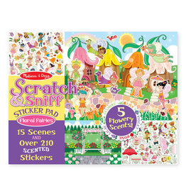 MELISSA & DOUG MD914 FLORAL FAIRIES STICKER PAD