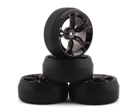FBR1WHEBIO737 BLOSTAR XD3 0° PRE-MOUNTED DRIFT TIRES