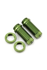 STRC SPTST3765XG ALUMINUM THREADED FRONT SHOCK BODIES: GREEN (2)