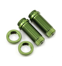 STRC SPTST3765XG ALUMINUM THREADED FRONT SHOCK BODIES: GREEN (2)