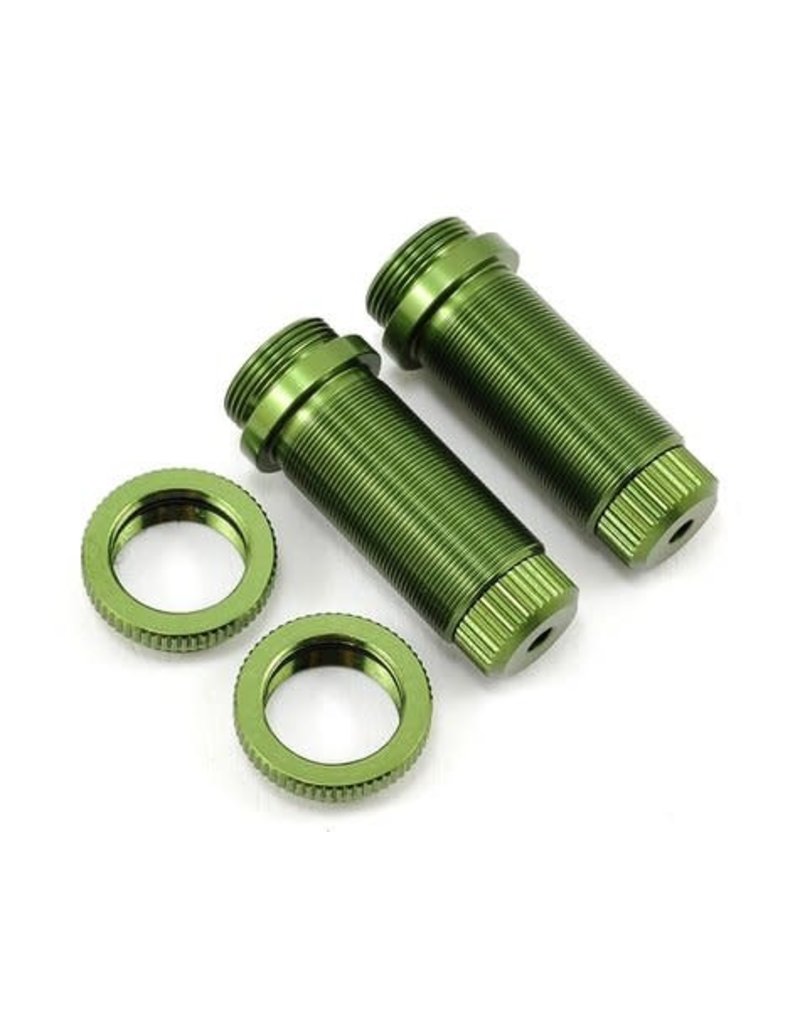 STRC SPTST3765XG ALUMINUM THREADED FRONT SHOCK BODIES: GREEN (2)