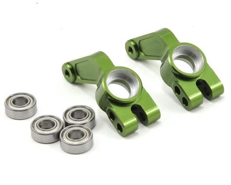 SPTST3652G ALUMINUM REAR HUB CARRIER FOR TRAXXAS 2WD: GREEN