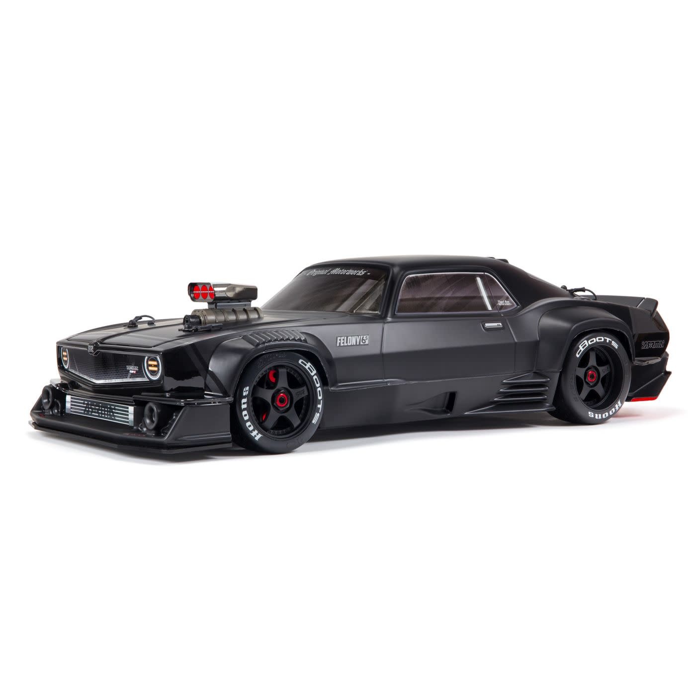 1/7 FELONY 6S BLX Street Bash All-Road Muscle Car RTR - Black