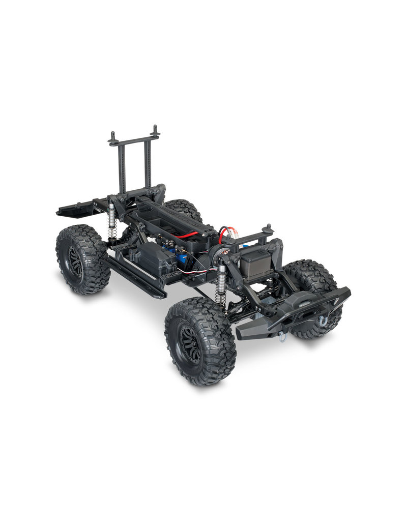 TRAXXAS TRA82056-4_BLUE TRX-4 SCALE AND TRAIL CRAWLER WITH LAND ROVER® DEFENDER® BODY:  4WD ELECTRIC TRAIL TRUCK WITH TQI TRAXXAS LINK ENABLED 2.4GHZ RADIO SYSTEM
