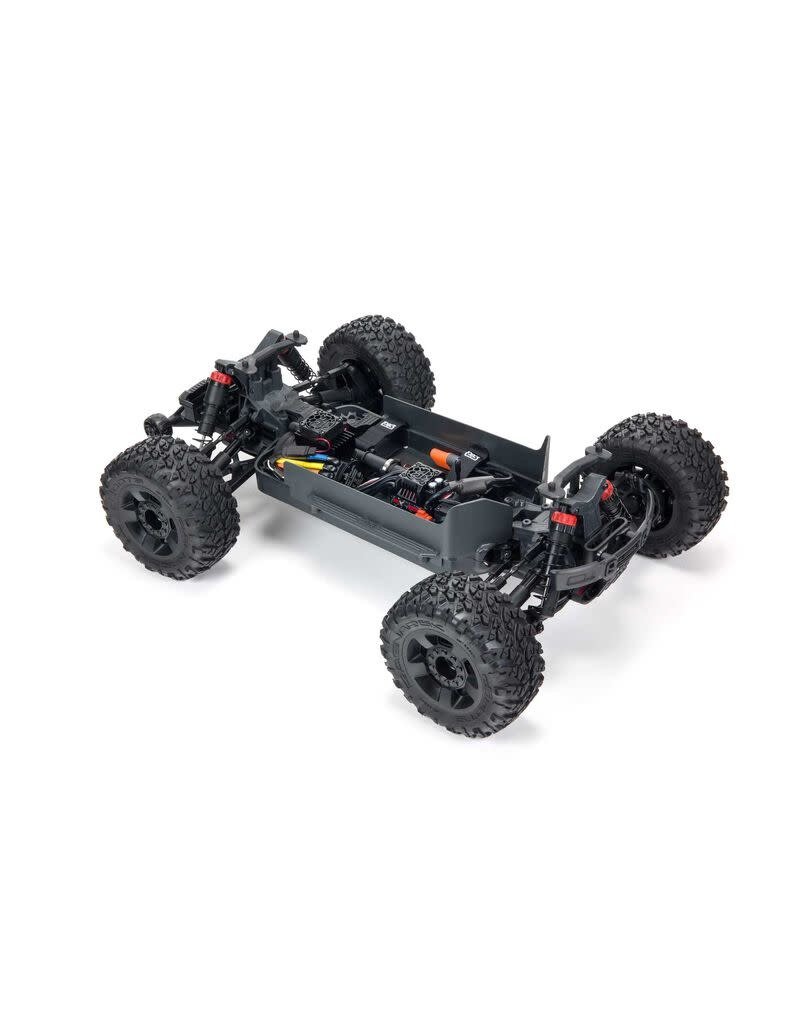 ARA4312V3 BIG ROCK CREW CAB 4X4 3S BLX BRUSHLESS 1/10 MONSTER TRUCK (BLACK) - My Tobbies - Toys