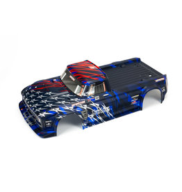 ARRMA ARA410005 INFRACTION 6S BLX PAINTED BODY: BLUE/RED