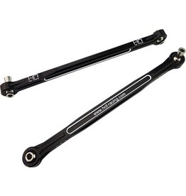 HOT RACING HRAXMX49T01 ALUMINUM STEERING LINK SET FOR TRAXXAS X-MAXX