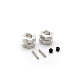 HOBAO RACING HOA87027 WHEEL HUB & NUT (2)