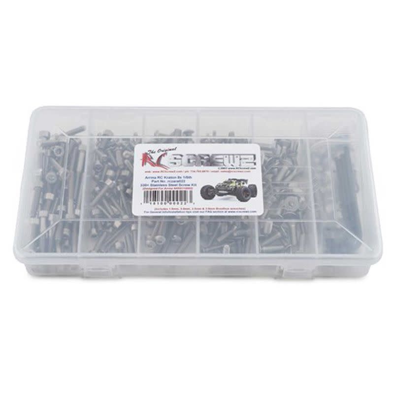 RCZARA022 ARRMA KRATON 8S STAINLESS STEEL SCREW KIT