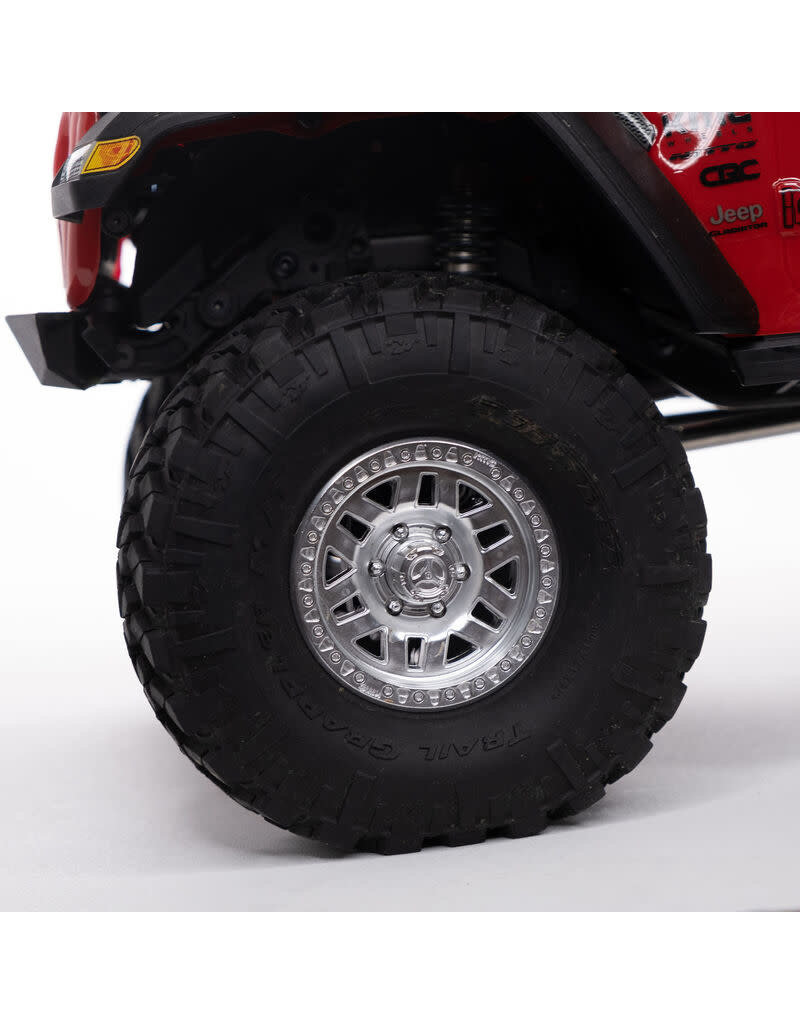 AXI03006T2 SCX10 III JEEP JT GLADIATOR W/PORTALS 1/10 RTR RED - My